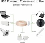 33FT 100 LED Strip Rope Light Tube String Outdoor Garden Party Decoration Lights - Image 12