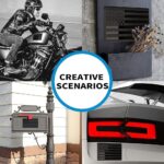 2PCS Metal USA Flag Sticker American Car Truck Decal Emblem Black - Image 5