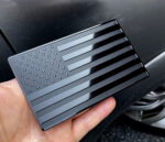 2PCS Metal USA Flag Sticker American Car Truck Decal Emblem Black - Image 7