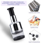 Vegetable Fruit Salad Onion Garlic Food Hand Chopper Cutter Slicer Peeler Dicer - Image 2