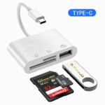 USB C 3 in 1 Hub Converter Type-C Adapter SD Card Reader For MacBook Pro Laptop - Image 13