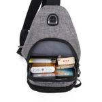 Men Women Sling Bag Chest Fanny Packs Cross Body Travel Sports Shoulder Backpack - Image 5
