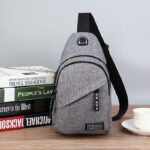 Men Women Sling Bag Chest Fanny Packs Cross Body Travel Sports Shoulder Backpack - Image 7