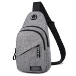 Men Women Sling Bag Chest Fanny Packs Cross Body Travel Sports Shoulder Backpack - Image 11