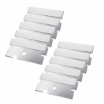 100 PCS Razor Blades Single Edge Extra Sharp Heat Treated Safety Knife Scrapers - Image 19