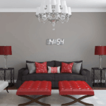 Digital 3D LED Big Wall Desk Alarm Clock Snooze 12/24 Hours Auto Brightness USB - Image 18