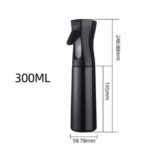 Continuous Mist Hair Spray Bottle Barber Water Sprayer Salon Plant Mister Tools - Image 16