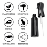 Continuous Mist Hair Spray Bottle Barber Water Sprayer Salon Plant Mister Tools - Image 6