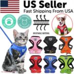 Cat Dog Pet Harness Adjustable Control Vest Dogs Reflective S M L XL Leash - Image 18