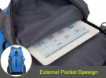 40L Men Women Travel Backpack Rucksack Camping Laptop Hiking School Book Bag USA - Image 15