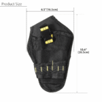 Heavy Duty Drill Holster Tool Belt Pouch Bit Holder Hanging Waist Bag Drill Tool - Image 18