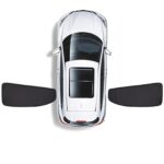 4X Magnetic Car Side Front Rear Window Sun Shade Cover Mesh Shield UV Protection - Image 12