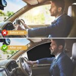 4X Magnetic Car Side Front Rear Window Sun Shade Cover Mesh Shield UV Protection - Image 4