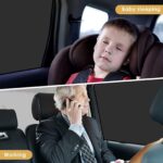 4X Magnetic Car Side Front Rear Window Sun Shade Cover Mesh Shield UV Protection - Image 9