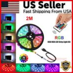 5V USB LED Strip Lights TV Back Light 5050 RGB Colour Changing with 24Key Remote - Image 15