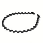 6Pcs Metal Hair Headband Wave Style Hoop Band Comb Sports Hairband Men Women US - Image 13