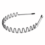 6Pcs Metal Hair Headband Wave Style Hoop Band Comb Sports Hairband Men Women US - Image 17