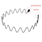 6Pcs Metal Hair Headband Wave Style Hoop Band Comb Sports Hairband Men Women US - Image 18