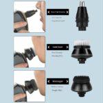 5-in-1 Rotary Electric Shaver 4D Rechargeable Bald Head Hair Beard Trimmer Razor - Image 17