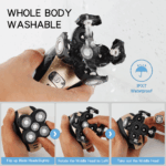 5-in-1 Rotary Electric Shaver 4D Rechargeable Bald Head Hair Beard Trimmer Razor - Image 7