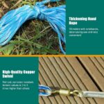 6/8/10/12/16FT Fishing Cast Net Bait Easy Throw Hand Cast Strong Nylon Mesh USA - Image 16