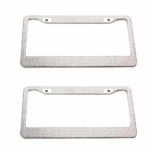 2PCS Bling License Plate Frame Glitter Crystal Sparkling Rhinestone Diamond Caps - Image 18
