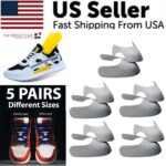 5 Pairs Shoe Protector Anti Crease Force Fields Cover Toe Cap Creasing Decreaser - Image 3
