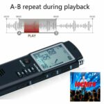 32G Voice Activated Mini Digital Sound Audio Recorder Dictaphone MP3 Player - Image 7