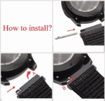 20mm 22mm Woven Nylon Sport Loop Watch Band Strap Quick Release Spring Pins USA - Image 36