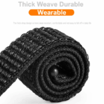 20mm 22mm Woven Nylon Sport Loop Watch Band Strap Quick Release Spring Pins USA - Image 39