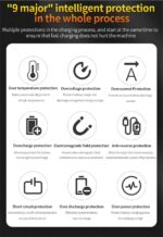 Multi 12 Port USB Charging Station Hub Desktop Wall Cell Phone Charger Organizer - Image 6