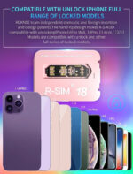 R-SIM18+ RSIM 18+ Nano Unlock Card For iPhone 14 Plus 13 12 11 Pro Max XR iOS 16 - Image 14