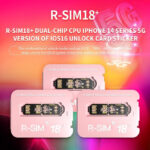 R-SIM18+ RSIM 18+ Nano Unlock Card For iPhone 14 Plus 13 12 11 Pro Max XR iOS 16 - Image 17