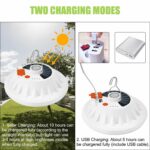 Rechargeable 60 LED Outdoor Camping Tent Light USB & Solar Lantern Hiking Lamp - Image 10