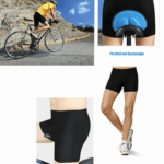 Men Women Cycling Shorts Bicycle Bike Underwear Pants With Sponge Gel 3D Padded - Image 9