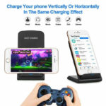 Qi Wireless Fast Charger Charging Pad Stand Dock For Samsung Galaxy iPhone Phone - Image 15