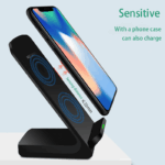 Qi Wireless Fast Charger Charging Pad Stand Dock For Samsung Galaxy iPhone Phone - Image 10