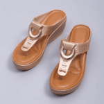 Low-Wedge Women Orthopedic Sandals Casual Flat Shoes Flip Flops Ladies Anti-Slip - Image 12