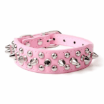 Spiked Studded Leather Dog Collar Rivets Pet Small Large Cat Pit Bull Adjustable - Image 17