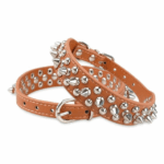 Spiked Studded Leather Dog Collar Rivets Pet Small Large Cat Pit Bull Adjustable - Image 52