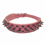 Spiked Studded Leather Dog Collar Rivets Pet Small Large Cat Pit Bull Adjustable - Image 32