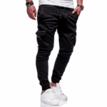 Men's Casual Joggers Pants Sweatpants Cargo Combat Loose Sport Workout Trousers - Image 36