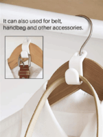 40 PCS Clothes Hanger Connector Hooks Closet Hangers Organizer Space Saving Clip - Image 12