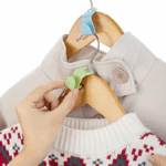 40 PCS Clothes Hanger Connector Hooks Closet Hangers Organizer Space Saving Clip - Image 5