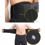 Lower Back Support Brace Lumbar Waist Belt Double Pull Breathable Belt Men Women - Image 17