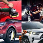 5PCS 6" Buffing Polishing Pad Wool Wheel Mop Kit For Car Polisher Drill Adapter - Image 4