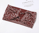 3PCS Boho Headbands Leopard Hair Bands Knotted Turban Wraps Stripe Cloth Elegant - Image 15