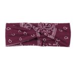 3PCS Boho Headbands Leopard Hair Bands Knotted Turban Wraps Stripe Cloth Elegant - Image 8