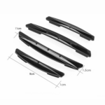 4x Anti-Collision Guard Strip Cover Car Accessories Door Edge Scratch Protector - Image 17