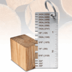 2PCS Thickness Gage Sheet Metal Gauge Measuring Tool Wire Gauge Stainless Steel - Image 12